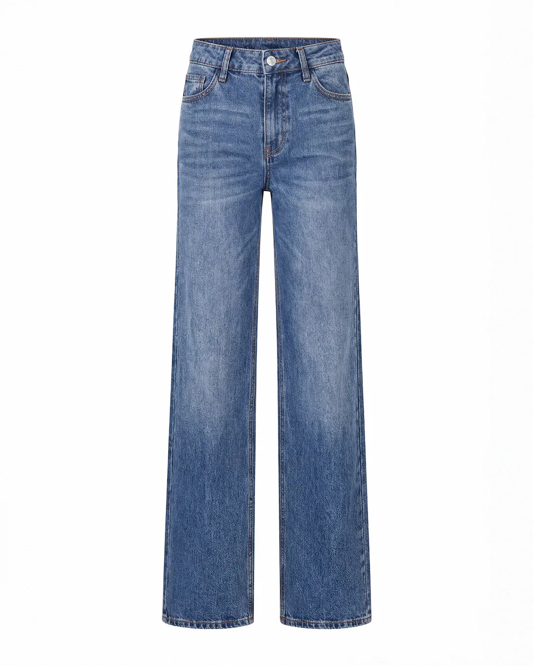 Novalia BBL Baggy Jeans - High Stretch Tummy Control Wide Leg Denim