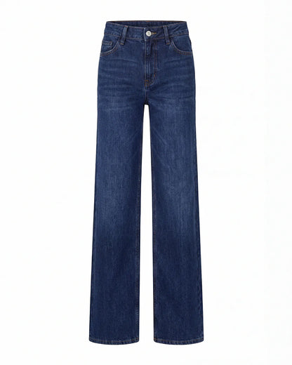 Novalia BBL Baggy Jeans - High Stretch Tummy Control Wide Leg Denim