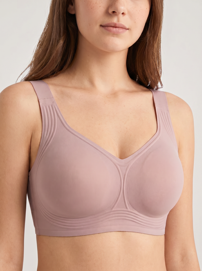 Novalia™ Wirefree Seamless Jelly Bra — Full Coverage Push Up T-Shirt Bra
