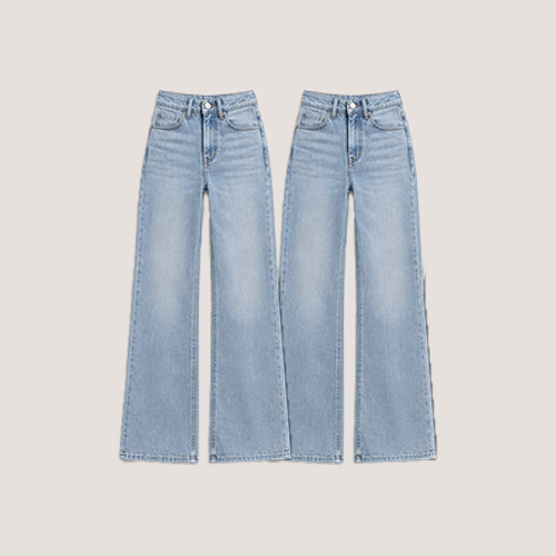 Two other Novalia™ BBL Baggy Jeans (Same Color)